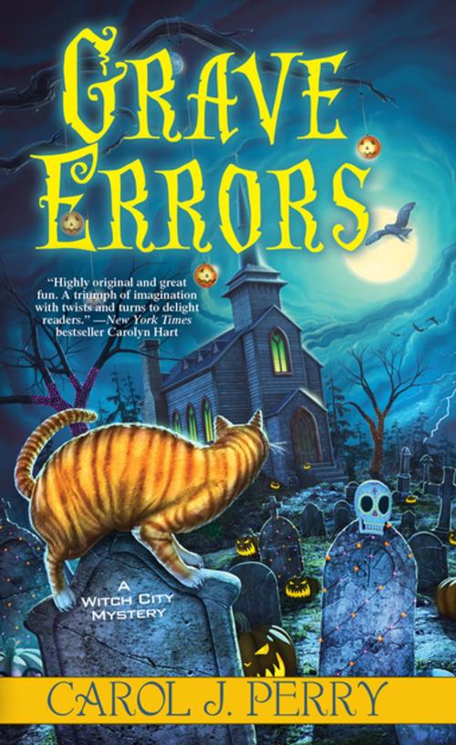 Cover of the book Grave Errors by Carol J. Perry, Kensington Books