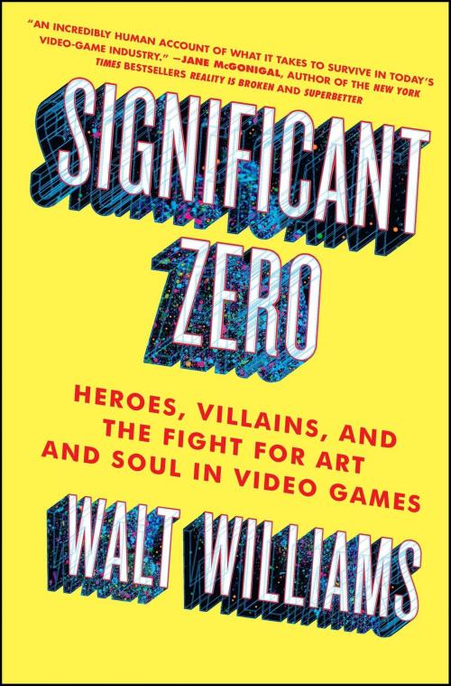 Cover of the book Significant Zero by Walt Williams, Atria Books