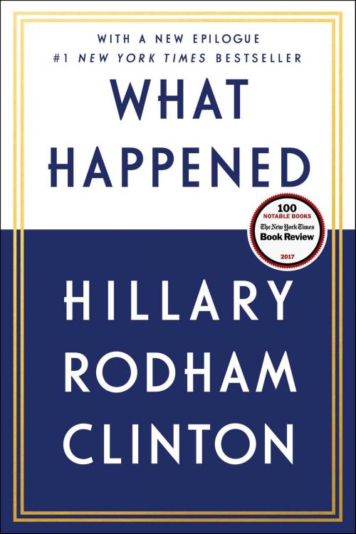 Cover of the book What Happened by Hillary Rodham Clinton, Simon & Schuster