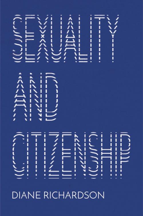 Cover of the book Sexuality and Citizenship by Diane Richardson, Wiley