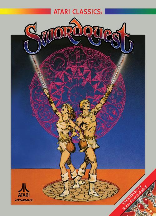 Cover of the book Atari Classics: Swordquest by Gerry Conway, Hope Shafer, Roy Thomas, Dynamite Entertainment