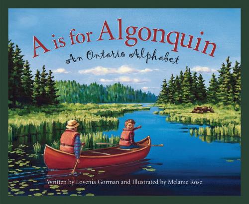Cover of the book A is for Algonquin by Lovenia Gorman, Sleeping Bear Press