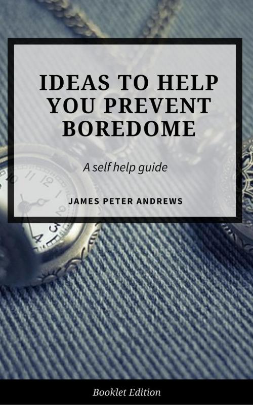 Cover of the book Ideas to Help You Prevent Boredom by James Peter Andrews, Personal Growth