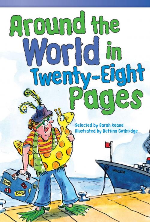 Cover of the book Around the World in Twenty-Eight Pages by Sarah Keane, Teacher Created Materials
