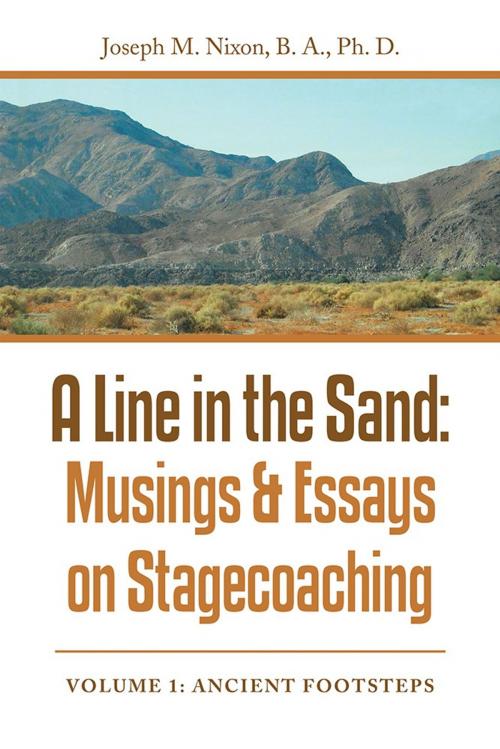 Cover of the book A Line in the Sand: by Joseph M. Nixon B. A. Ph. D., AuthorHouse