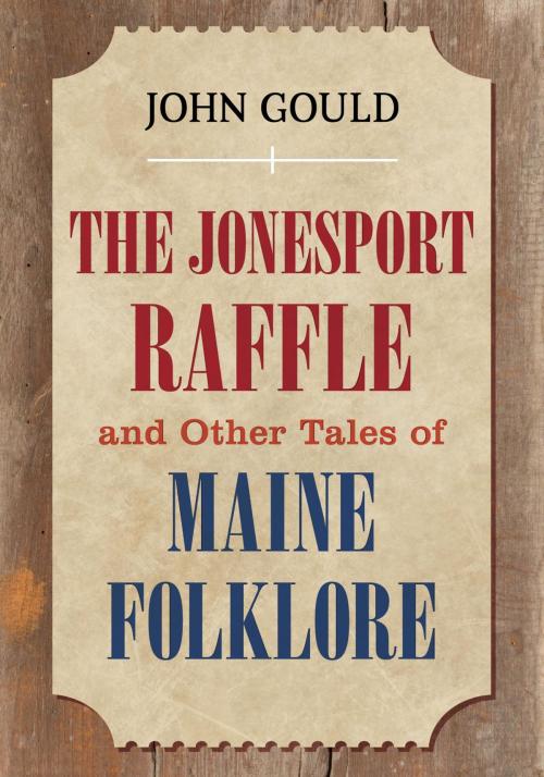 Cover of the book The Jonesport Raffle by John Gould, Down East Books