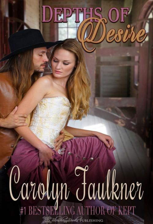 Cover of the book Depths of Desire by Carolyn Faulkner, Blushing Books