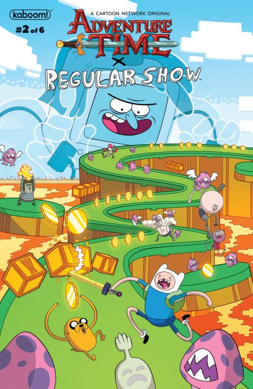 Cover of the book Adventure Time Regular Show #2 by Conor McCreery, KaBOOM!