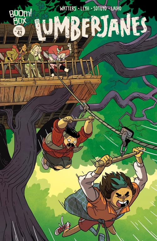 Cover of the book Lumberjanes #42 by Shannon Watters, Kat Leyh, Maarta Laiho, BOOM! Box