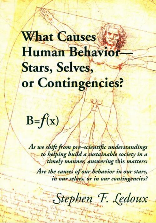 Cover of the book What Causes Human Behavior by Stephen F. Ledoux, Dogwise Publishing