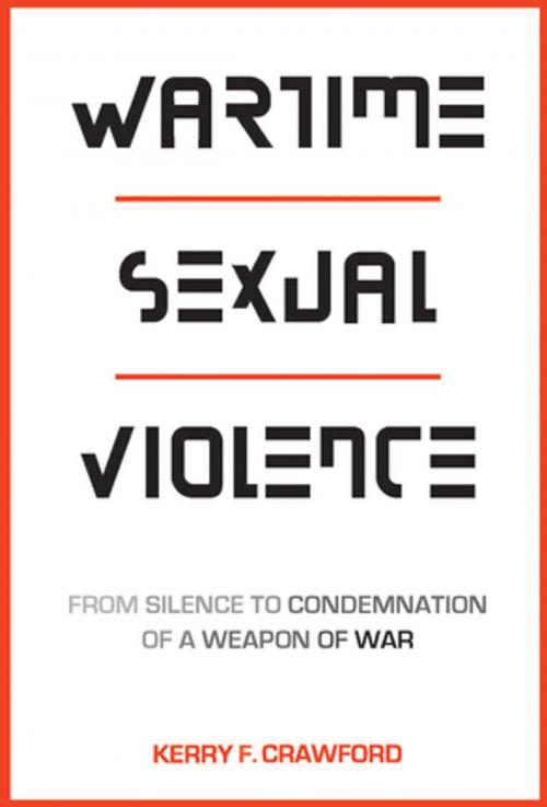 Cover of the book Wartime Sexual Violence by Kerry F. Crawford, Georgetown University Press