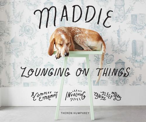 Cover of the book Maddie Lounging On Things by Theron Humphrey, ABRAMS