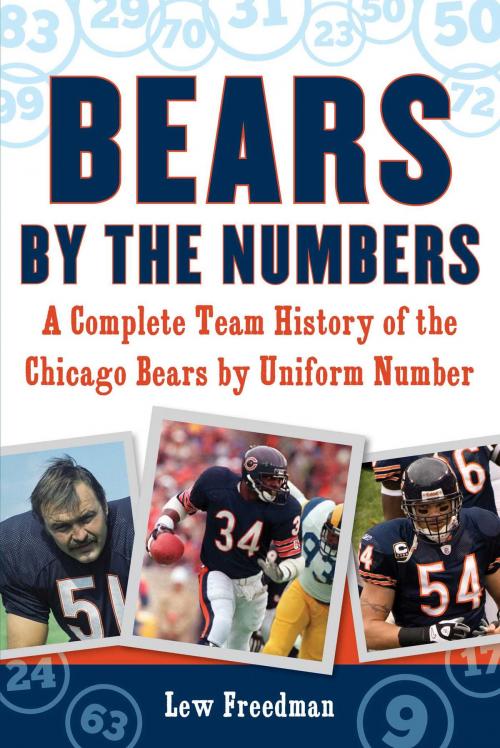 Cover of the book Bears by the Numbers by Lew Freedman, Sports Publishing
