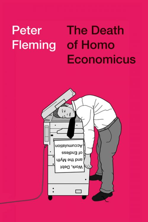 Cover of the book The Death of Homo Economicus by Peter Fleming, Pluto Press