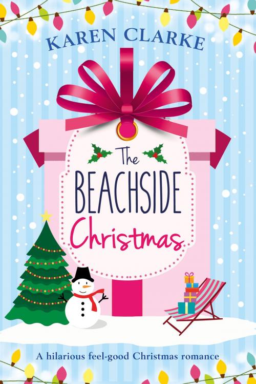 Cover of the book The Beachside Christmas by Karen Clarke, Bookouture