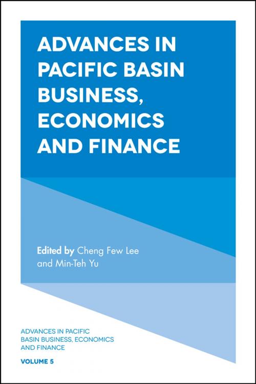 Cover of the book Advances in Pacific Basin Business, Economics and Finance by , Emerald Publishing Limited