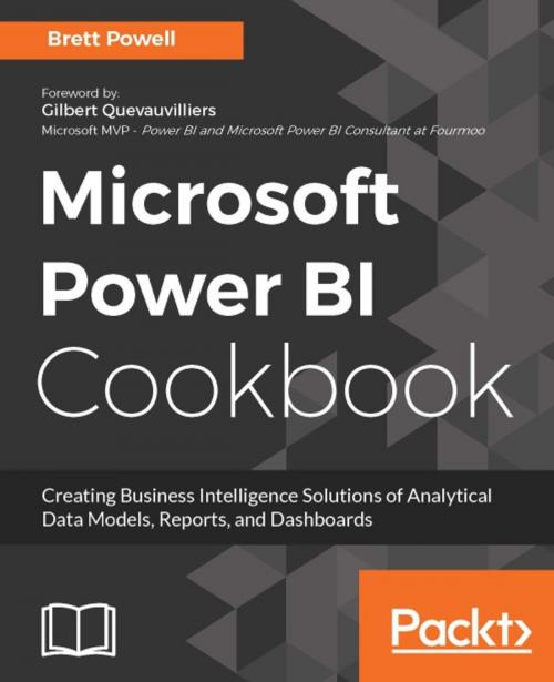 Cover of the book Microsoft Power BI Cookbook by Brett Powell, Packt Publishing