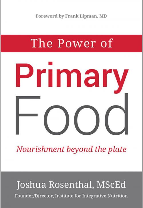 Cover of the book The Power of Primary Food: Tools for Nourishment Beyond the Plate by Joshua Rosenthal, Integrative Nutrition Inc.