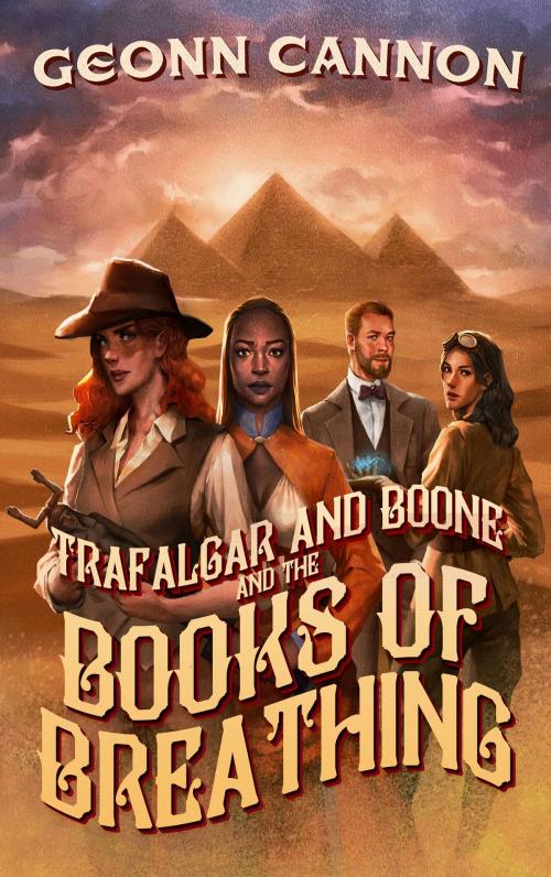 Cover of the book Trafalgar and Boone and the Books of Breathing by Geonn Cannon, Supposed Crimes, LLC