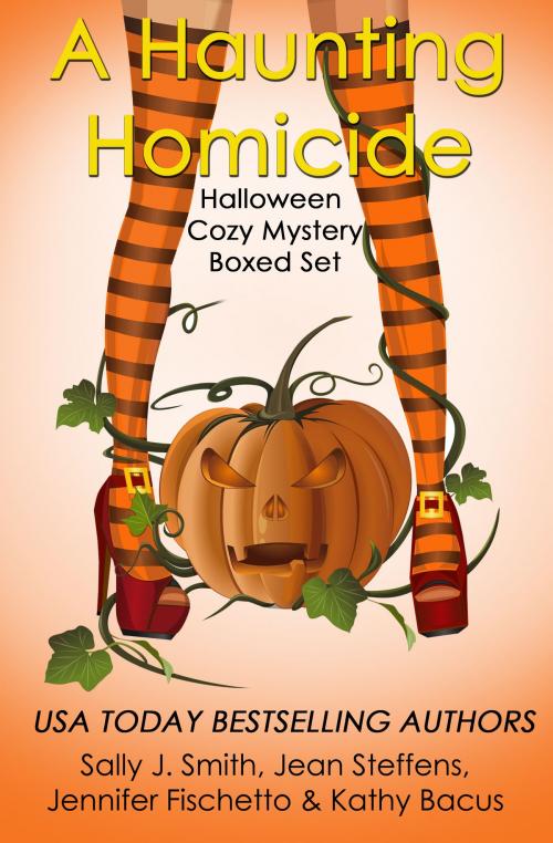 Cover of the book A Haunting Homicide: Halloween Cozy Mystery Boxed Set by Kathleen Bacus, Sally J. Smith, Jean Steffens, Jennifer Fischetto, Gemma Halliday Publishing