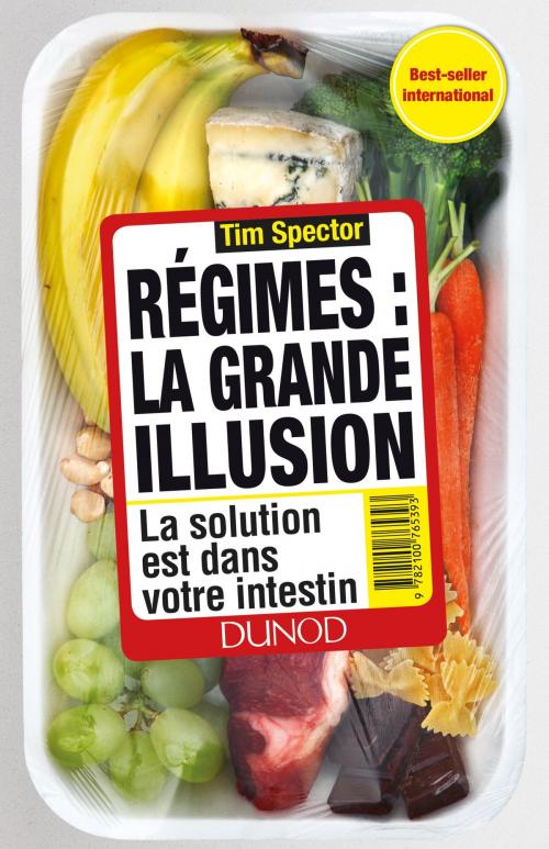 Cover of the book Régimes : la grande illusion by Tim Spector, Dunod