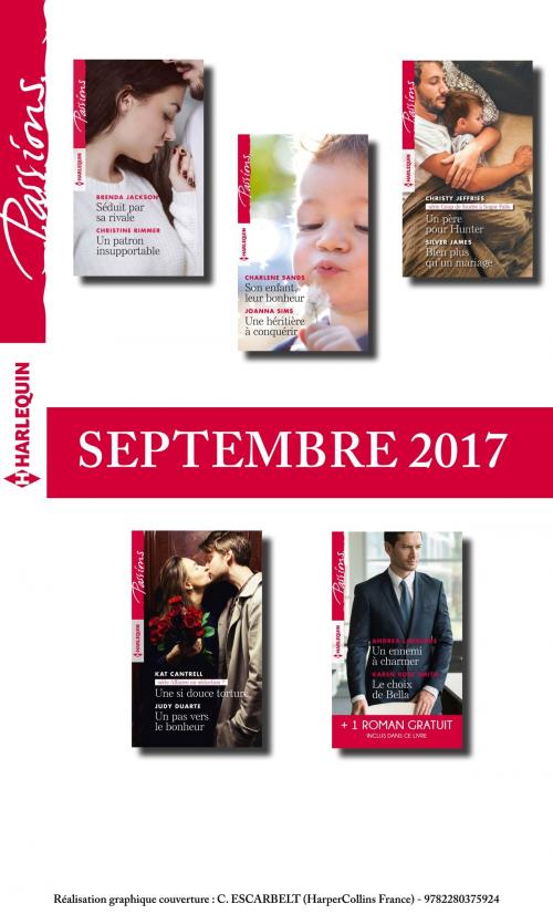 Cover of the book 10 romans Passions + 1 gratuit (n°675 à n°679 - Septembre 2017)) by Collectif, Harlequin