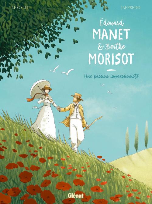 Cover of the book Edouard Manet et Berthe Morisot by Michaël Le Galli, Marie Jaffredo, Glénat BD