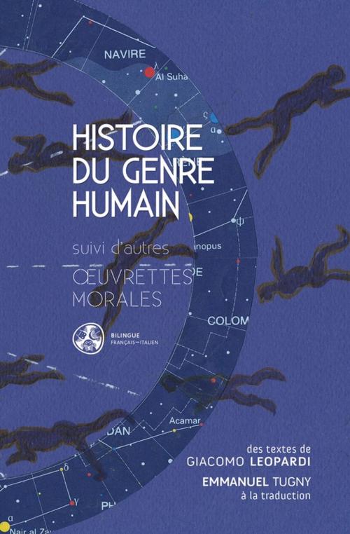 Cover of the book Histoire du genre humain by Giacomo Leopardi, Gwen Catalá Éditeur