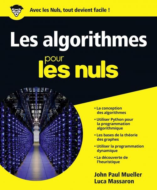 Cover of the book Les algorithmes pour les Nuls grand format by Luca MASSARON, John Paul MUELLER, edi8