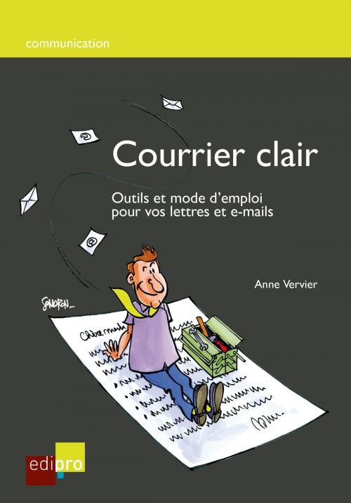 Cover of the book Courrier clair by Anne Vervier, EdiPro