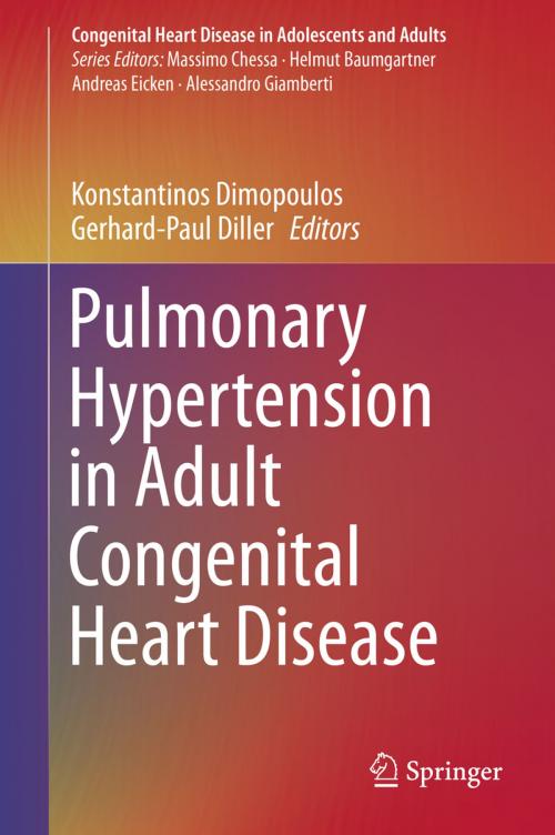 Cover of the book Pulmonary Hypertension in Adult Congenital Heart Disease by , Springer International Publishing