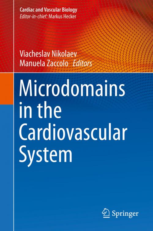 Cover of the book Microdomains in the Cardiovascular System by , Springer International Publishing