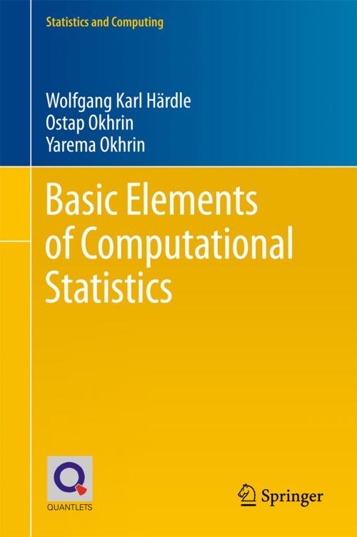 Cover of the book Basic Elements of Computational Statistics by Yarema Okhrin, Ostap Okhrin, Wolfgang Karl Härdle, Springer International Publishing