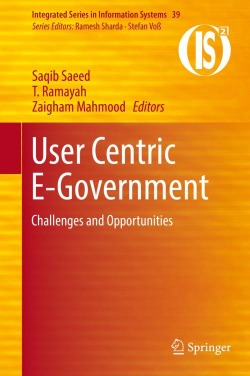 Cover of the book User Centric E-Government by , Springer International Publishing