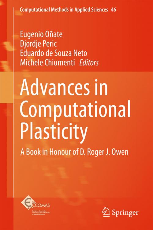 Cover of the book Advances in Computational Plasticity by , Springer International Publishing