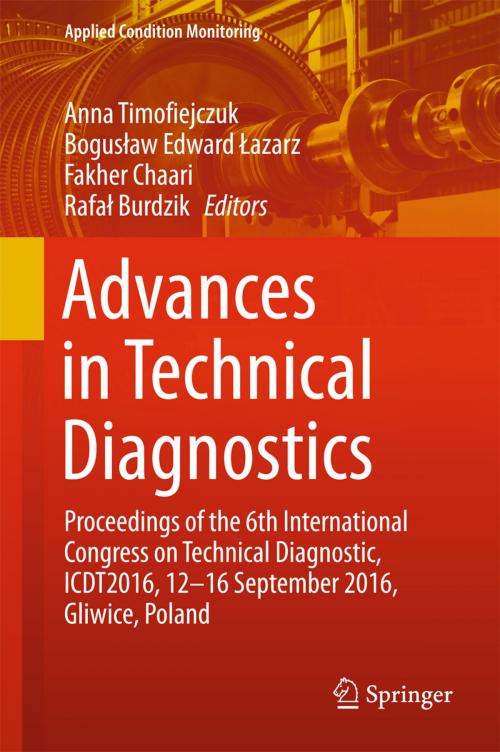 Cover of the book Advances in Technical Diagnostics by , Springer International Publishing