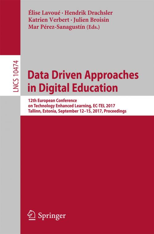 Cover of the book Data Driven Approaches in Digital Education by , Springer International Publishing