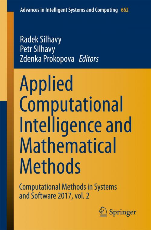 Cover of the book Applied Computational Intelligence and Mathematical Methods by , Springer International Publishing