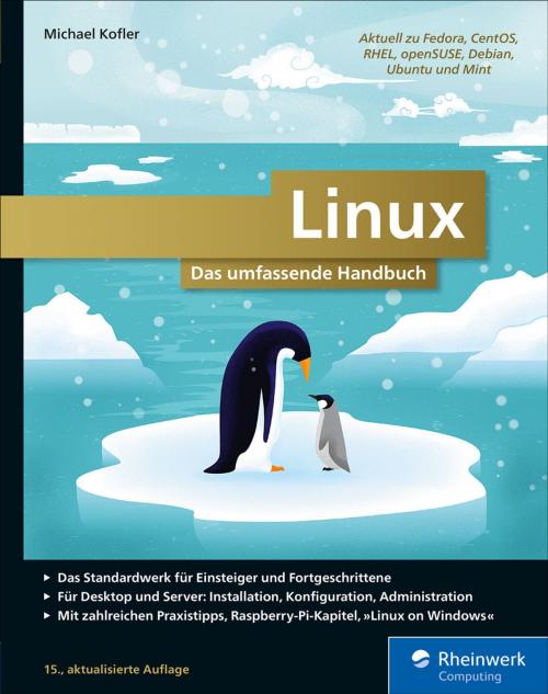 Cover of the book Linux by Michael Kofler, Rheinwerk Computing