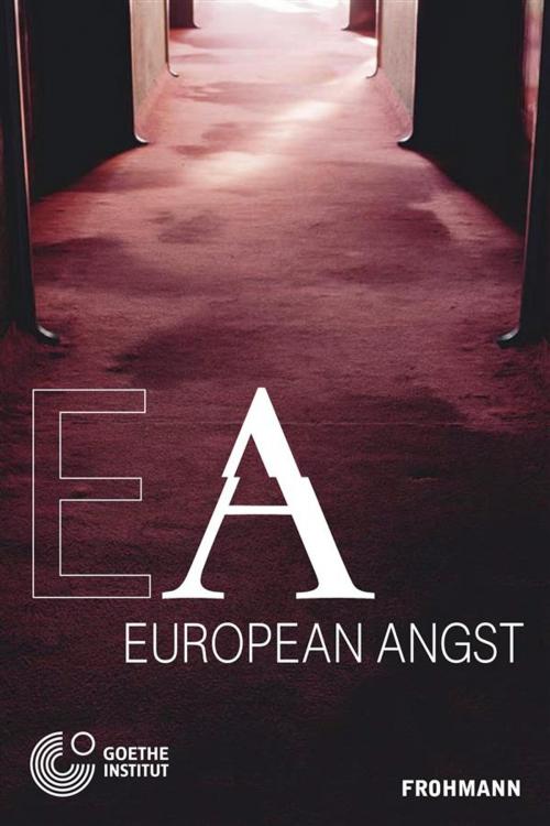 Cover of the book European Angst by Goethe, Institut, Goethe-Institut, Christiane Frohmann, Cristina Nord, Frohmann Verlag