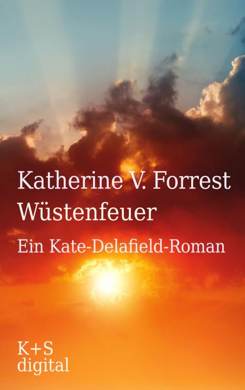 Cover of the book Wüstenfeuer by Katherine V. Forrest, Verlag Krug & Schadenberg