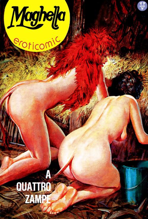 Cover of the book A quattro zampe by Furio Arrasich, Vintage