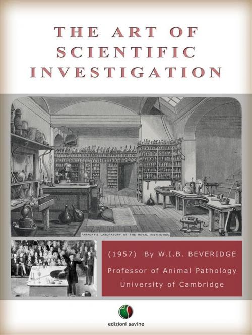 Cover of the book The Art of Scientific Investigation by W.I.B. Beveridge, Edizioni Savine