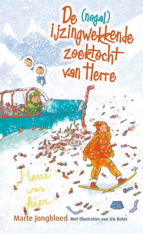 Cover of the book De (nogal) ijzingwekkende zoektocht van Herre by Marte Jongbloed, Luitingh-Sijthoff B.V., Uitgeverij