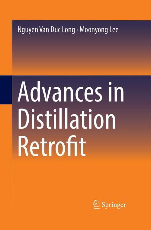 Cover of the book Advances in Distillation Retrofit by Nguyen Van Duc Long, Moonyong Lee, Springer Singapore