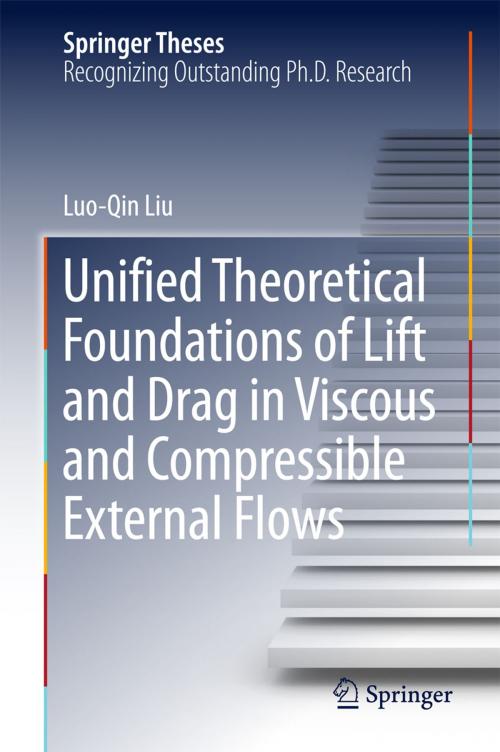 Cover of the book Unified Theoretical Foundations of Lift and Drag in Viscous and Compressible External Flows by Luo-Qin Liu, Springer Singapore