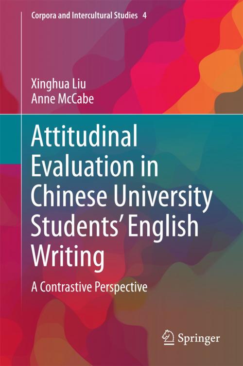 Cover of the book Attitudinal Evaluation in Chinese University Students’ English Writing by Xinghua Liu, Anne McCabe, Springer Singapore