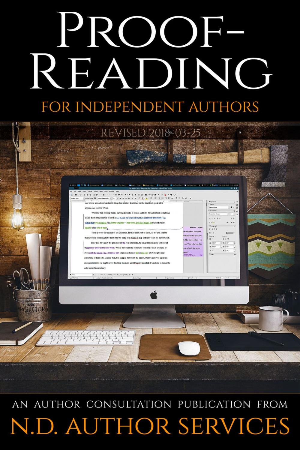 Big bigCover of Proofreading for Independent Authors