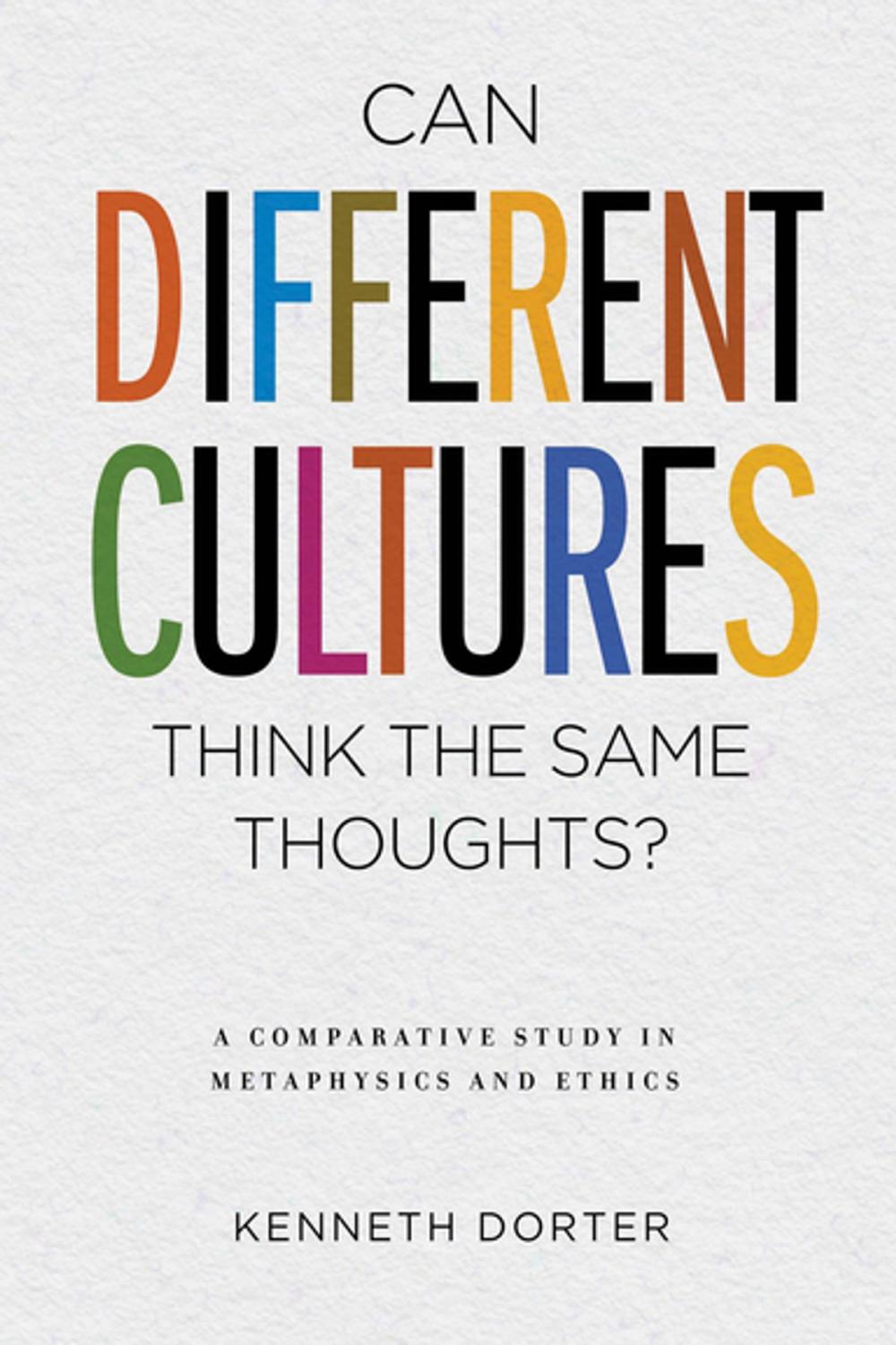 Big bigCover of Can Different Cultures Think the Same Thoughts?