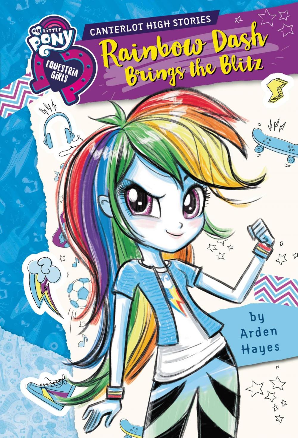 Big bigCover of My Little Pony: Equestria Girls: Canterlot High Stories: Rainbow Dash Brings the Blitz